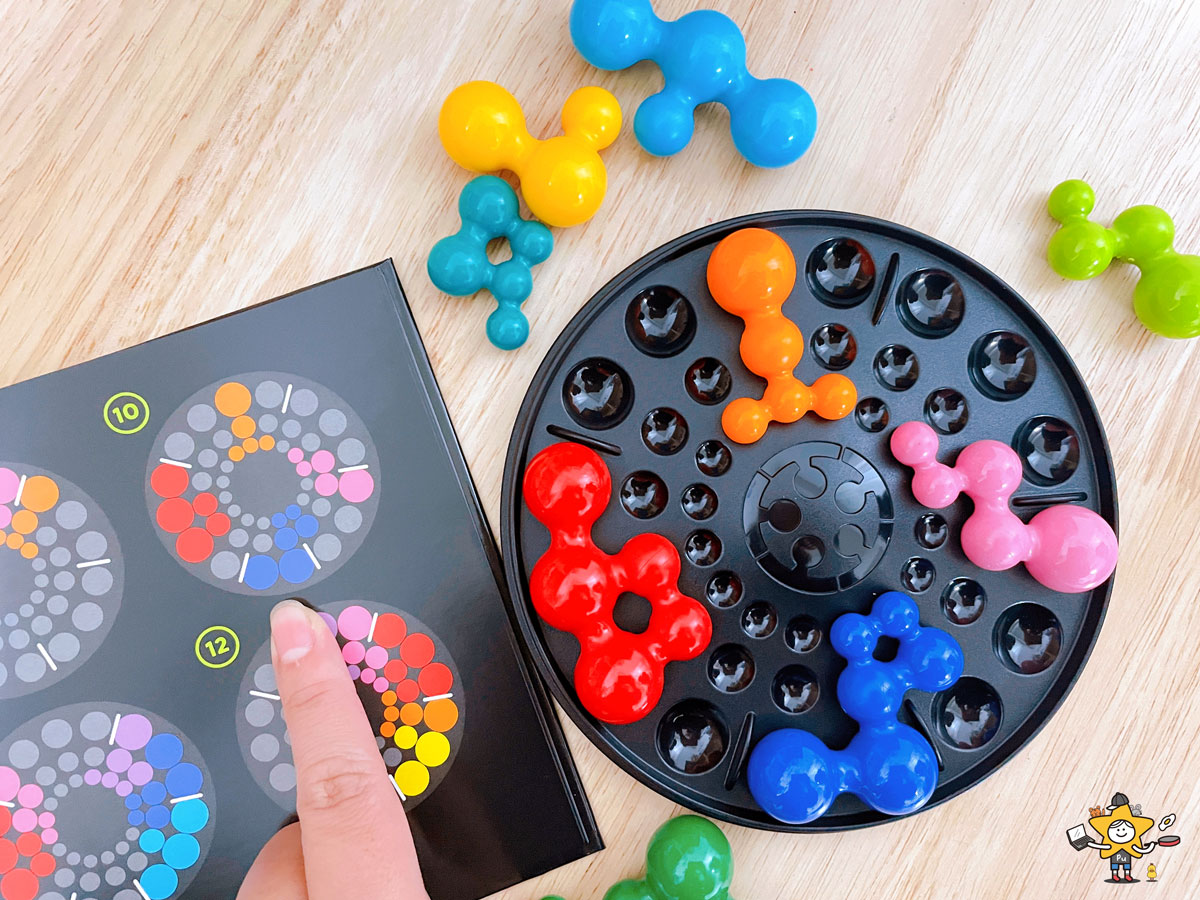 兒童桌遊推薦｜SMARTGAMES IQ奢華圓形拼圖/智慧與奢華美感兼具的大人系桌遊首選