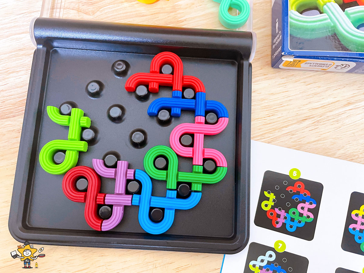 兒童桌遊推薦｜SMARTGAMES IQ接接吉拿棒/智慧與奢華美感兼具的大人系桌遊首選