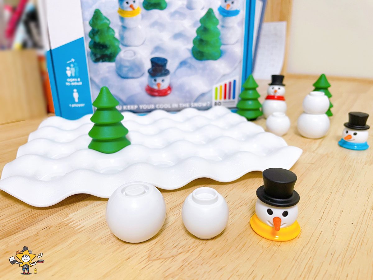 兒童桌遊推薦|SMARTGAMES 堆堆雪人/充滿冬日氣氛+ 聖誕氣息的益智遊戲 - 第2張圖 兒童桌遊推薦|SMARTGAMES 堆堆雪人/充滿冬日氣氛+ 聖誕氣息的益智遊戲