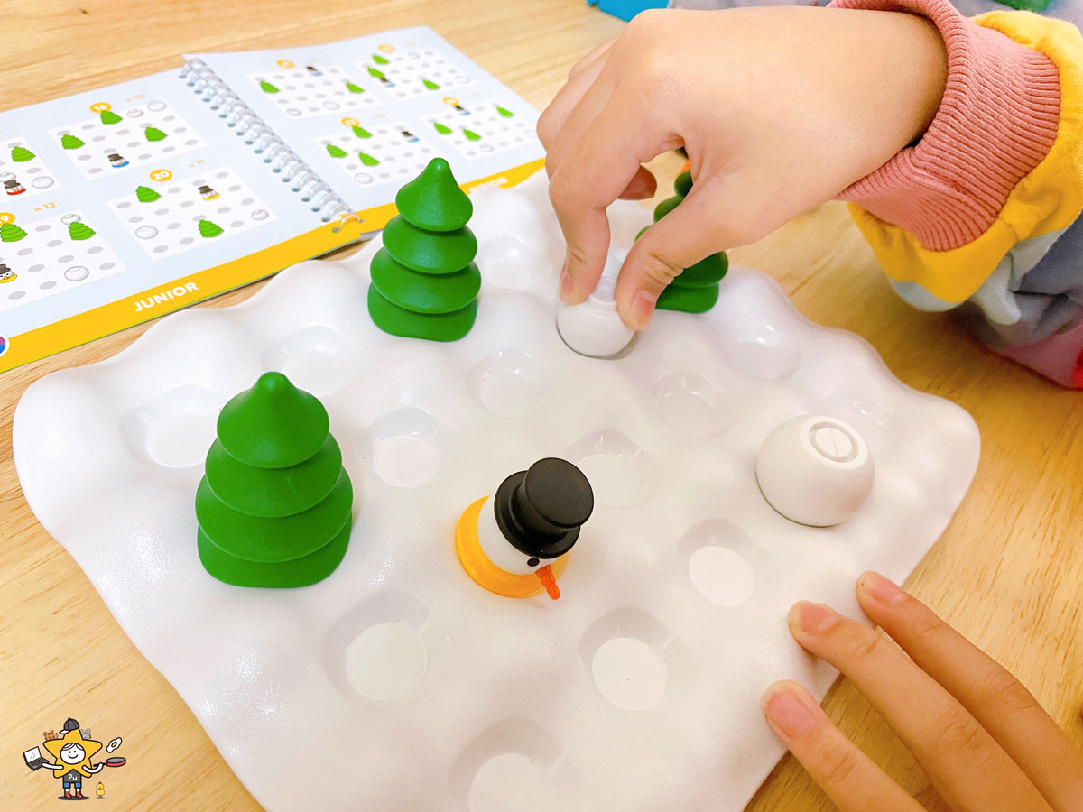 兒童桌遊推薦|SMARTGAMES 堆堆雪人/充滿冬日氣氛+ 聖誕氣息的益智遊戲 - 第16張圖 兒童桌遊推薦|SMARTGAMES 堆堆雪人/充滿冬日氣氛+ 聖誕氣息的益智遊戲