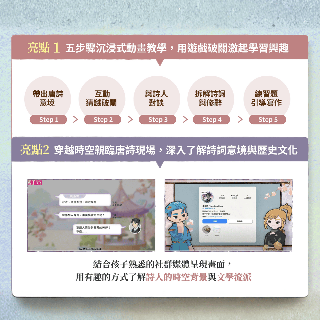 唐詩一定要用背的嗎? 給國小孩子不死背的唐詩學習方法
