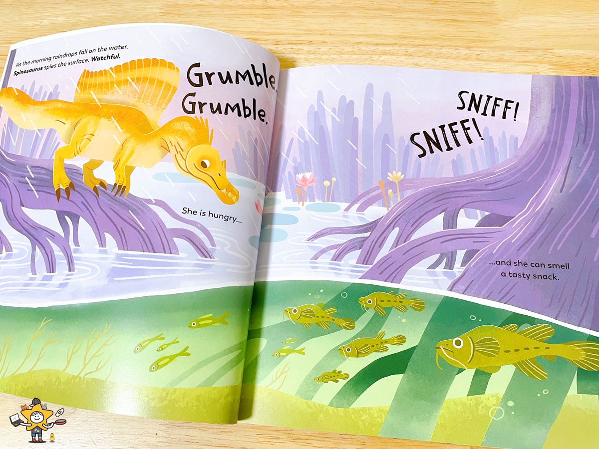繪本推薦|These Are My Rocks / The Best You / A Dinosaur’s Day: Spinosaurus Makes a Splash - 第13張圖 繪本推薦|These Are My Rocks / The Best You / A Dinosaur’s Day: Spinosaurus Makes a Splash